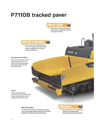 Used 2020 BLAW-KNOX PF7110B Asphalt Pavers California US | Mittry Construction #1363432