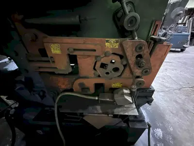 110 TON FICEP HELLER MODEL #UH 1105 HYDRAULIC IRONWORKER: YOBRO #25187