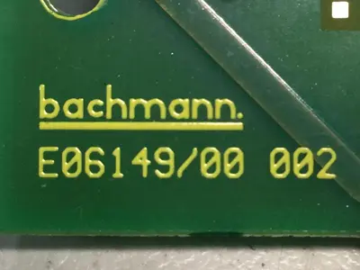 USED BACHMANN ELECTRONIC CA16/P2.5S