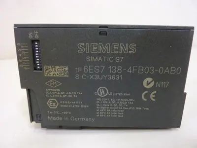 USED SIEMENS 6ES7 138-4FB03-0AB0