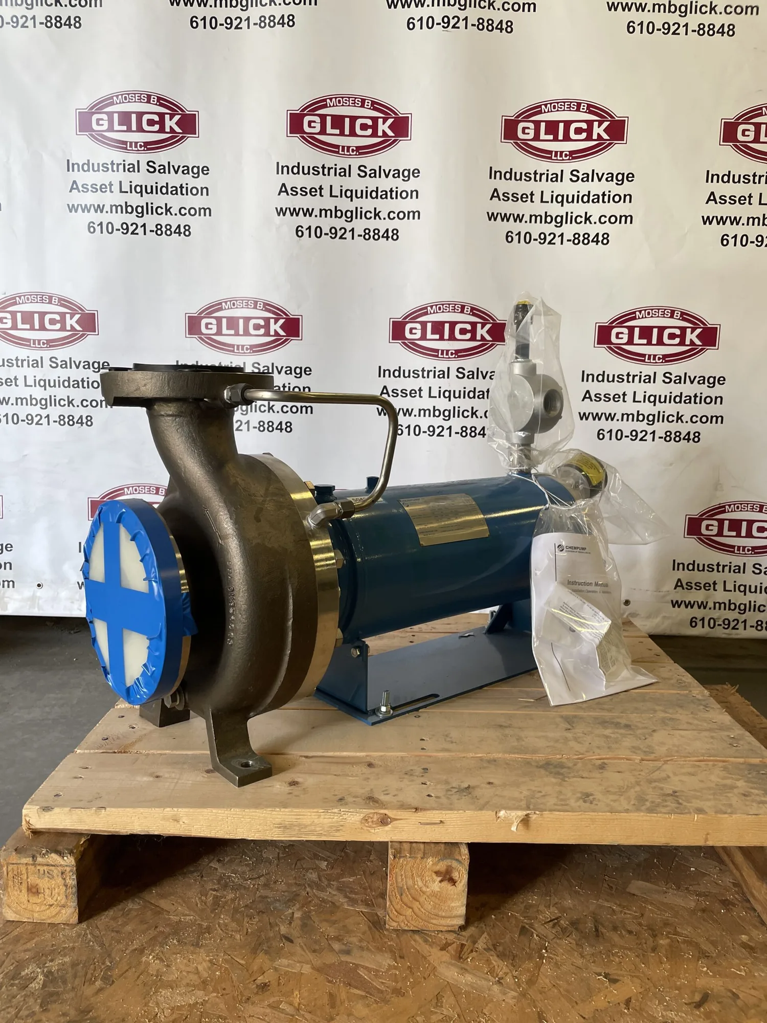 Chempump NC-A70-8-N5-3S Sealless Leakproof 316-SS Canned Motor Pump 50.8HP