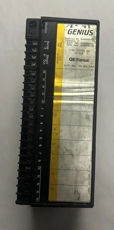 Used GE FANUC IC660BBD101 PLC Input & Output Ohio US | Surplus Asset Holdings #1237201