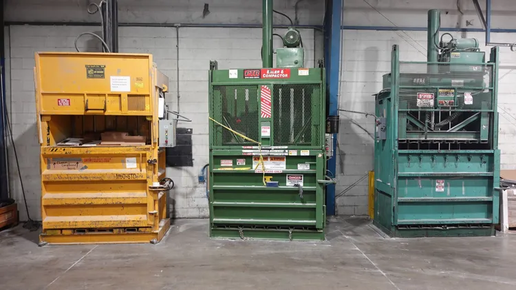 GPI, PTR, SELCO (3) Industrial Baler Compactors Balers | Machinery Solutions Group, Inc.