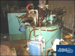 USED DELAVAL 36" X 20" DELAVAL BASKET CENTRIFUGE, 316 S/S