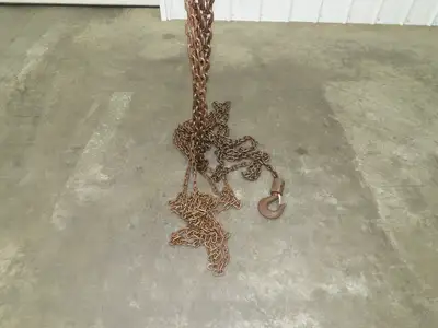 CM Model M Cyclone 1 Ton 2000Lb Manual Chain Fall Hand Hoist 39' Lift