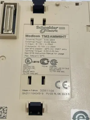 Used SCHNEIDER ELECTRIC SCHNEIDER ELECTRIC TMZAMM6HT Misc Electrical & Power Parts | ND Industrial Surplus #1214486