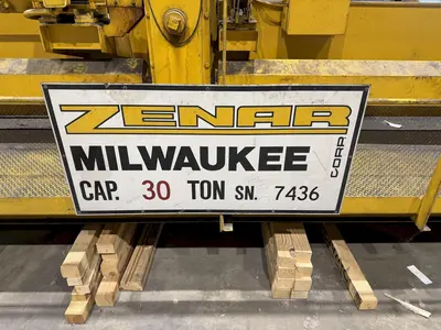 Used ZENAR N/A Bridge & Overhead Cranes Ohio US | G-2000, Inc. #1496162