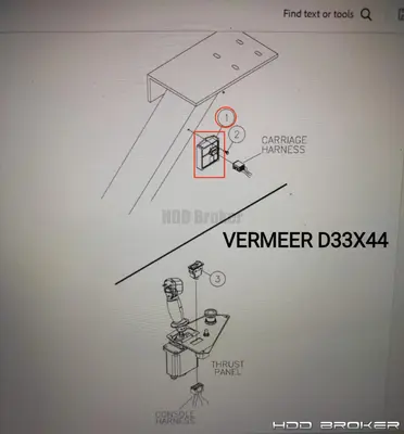 Used VERMEER VERMEER D33X44 Industrial Controls Florida US | HDD Broker #1346868