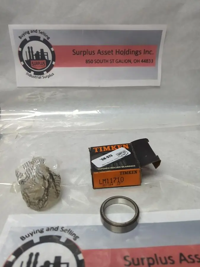 New | in-Stock TIMKEN LM11710 Bearings | Surplus Asset Holdings #1193272