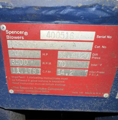USED SPENCER RB-505