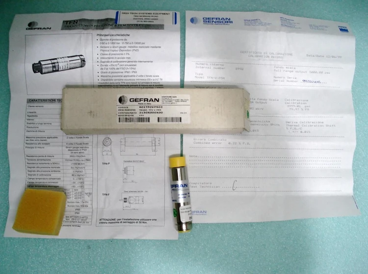 Used GEFRAN _UNKNOWN_ Sensors | OCO Industrial #1593199