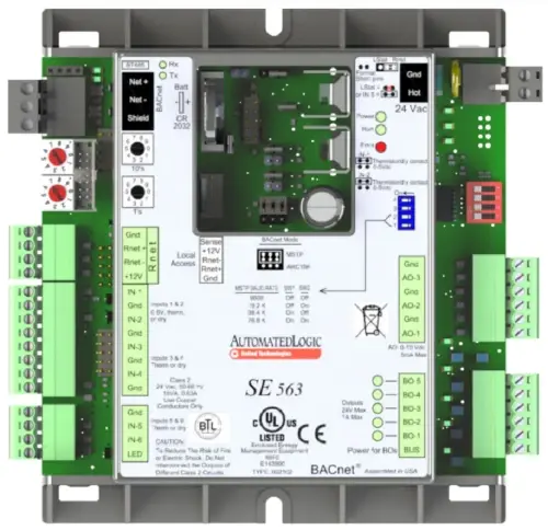 ALC Automated Logic Corporation SE563 Single Equipment Controller, 20 Point [New]