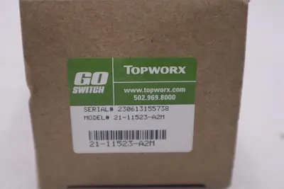 NEW TOPWORX 21-11523-A2M SPDT UL C1D1 LEAD WIRES 36" W/METRIC HUB STOCK G273A