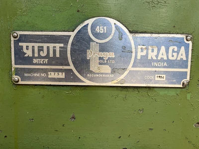 Used 1984 PRAGA 451 Reciprocating Surface Grinders Ontario CA | Aucto #1369824