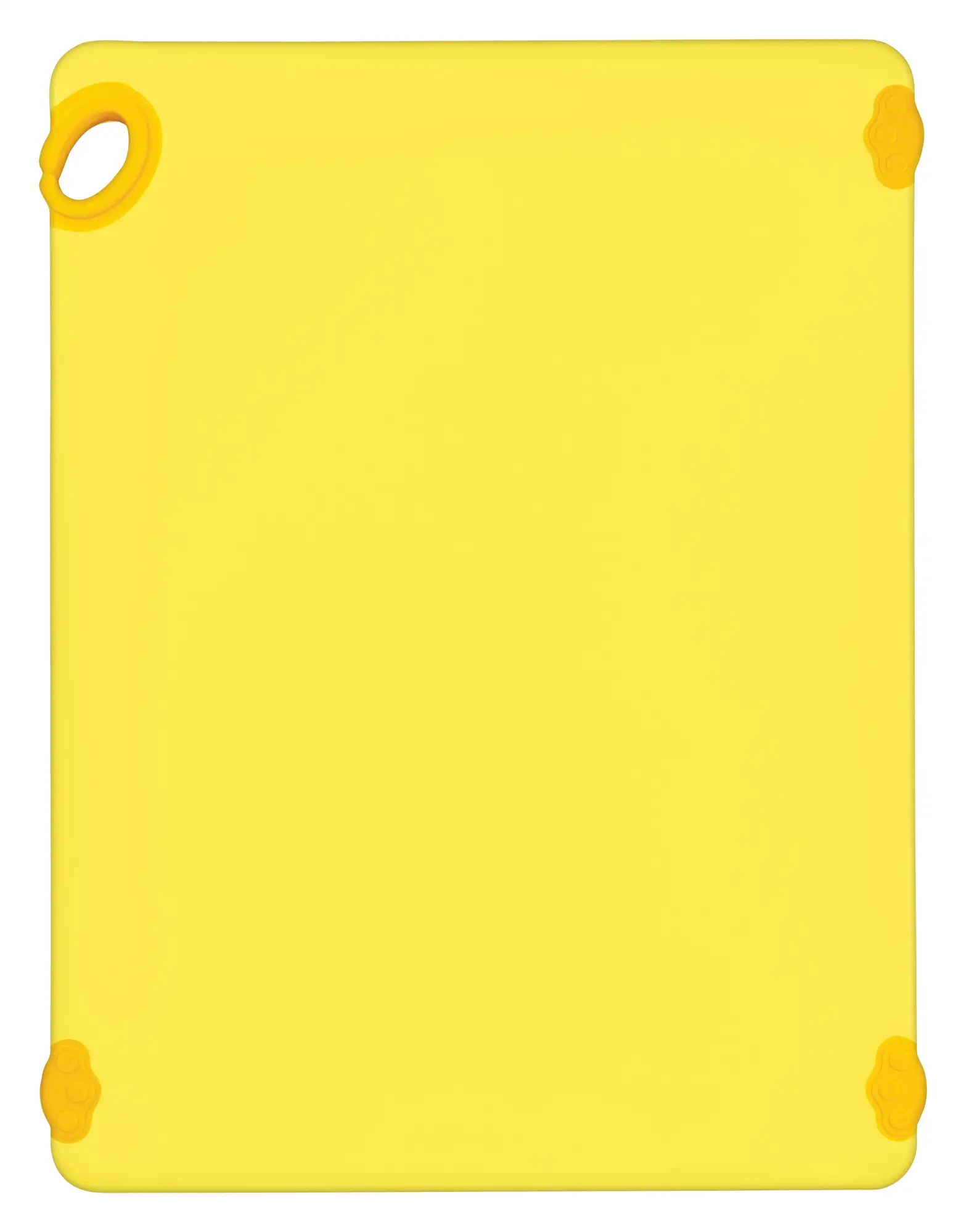 Cutting Board with Hook, 18" x 24" x 1/2", FULL COLOR Yellow (6 Each)