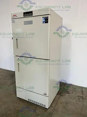 USED SANYO MDF-U5312 TWO DOOR BIOMEDICAL -30°C FREEZER 17.94 CU. FT. , 115V