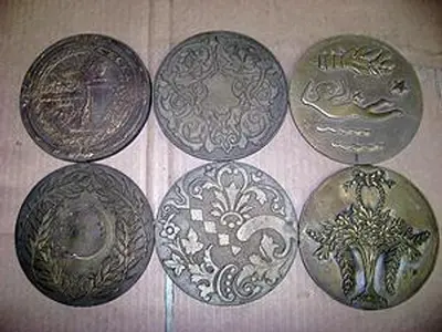 Antique Brocading Plates IN STOCK