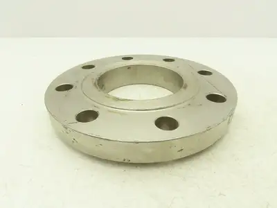 Enlin 316L Stainless Pipe Flange 3-1/2" Socket Weld 8-Bolt Class 150