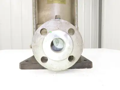 Ebara 40VDP261.5 Vertical Coolant Pump 100L/min 1.5kw 460V 1.5"Flanged Stainless