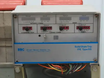 I-T-E K-1600S K-Line Air Circuit Breaker 1600A Frame SS-3 Solid State Trip