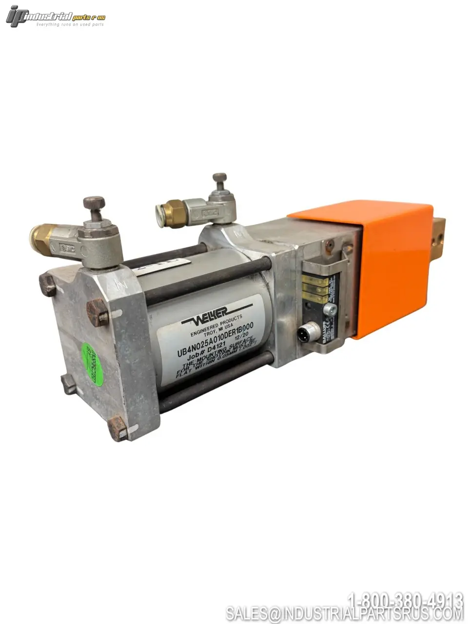 Used WELKER UB4N025A010DER1B000 Parts (Hydraulics and Pneumatics) Kentucky US | Industrial Parts R Us Inc. #1553096