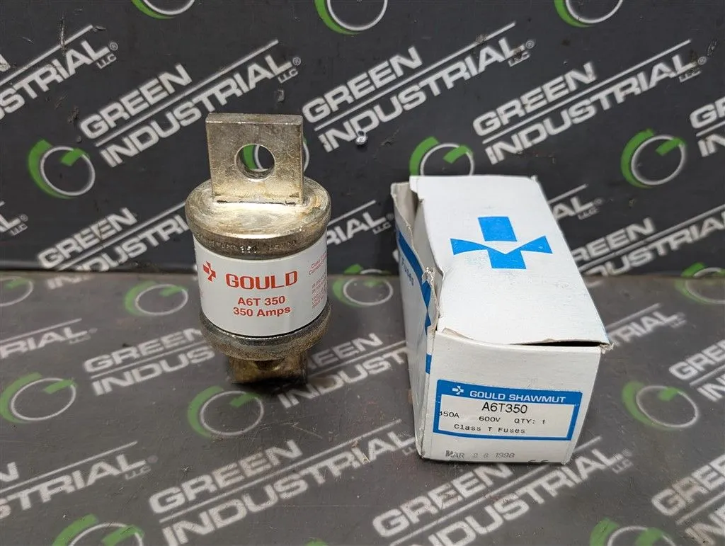 Gould Shawmut A6T350 Class T 350A Current Limiting Fuse New NIB