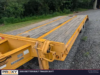 Used 2003 BETTER BUILT TRAILER 30 FT Flatbed Trailers Alabama US | Proxy Equipment #1378413