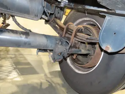 Great Dane Convertor Dolly 25000lbs Semi Truck Trailer Single Axle ABS Spring