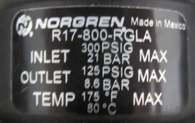 NEW NORGREN F17-800-M3DA FILTER REGULATOR R17-800-RGLA L17-800-OPDA F17800M3DA