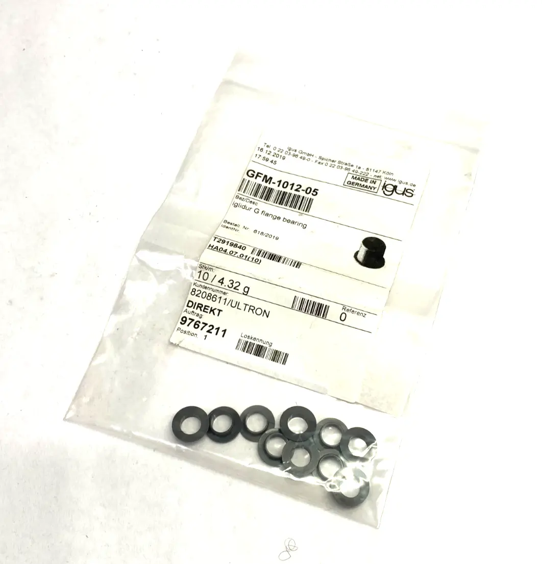 NEW IGUS IGLIDE FLANGED SLEEVE BEARING
