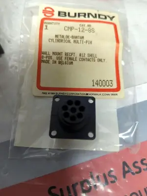 New | in-Stock BURNDY CMP-12-8S Miscellaneous Equipment (Electrical & Power) | Surplus Asset Holdings #1196315