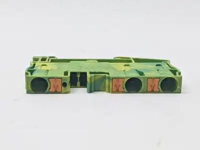 Typ PT 6-TWIN-PE | Phoenix Contact  Terminal Block Green Yellow LOT OF 4 - New