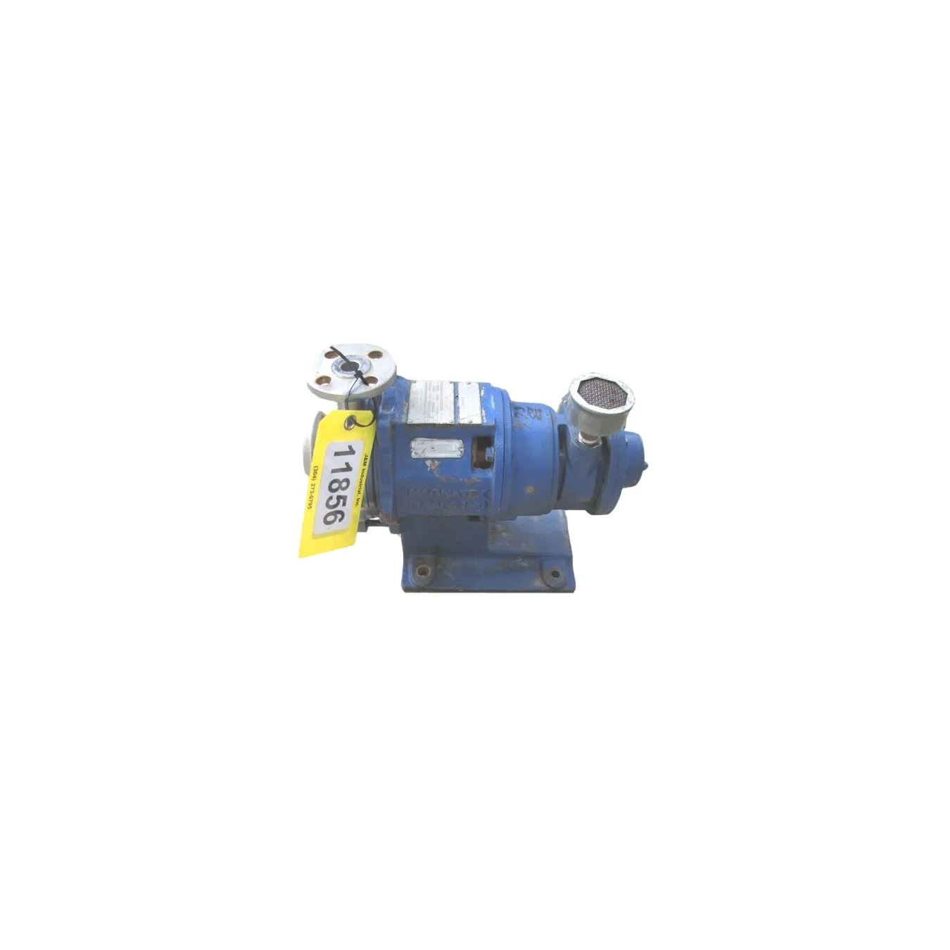 USED MAGNATEX MAGNETIC DRIVE Pneumatic PUMP MODEL MP221-N25N-140TC SIZE 1X3/4X5