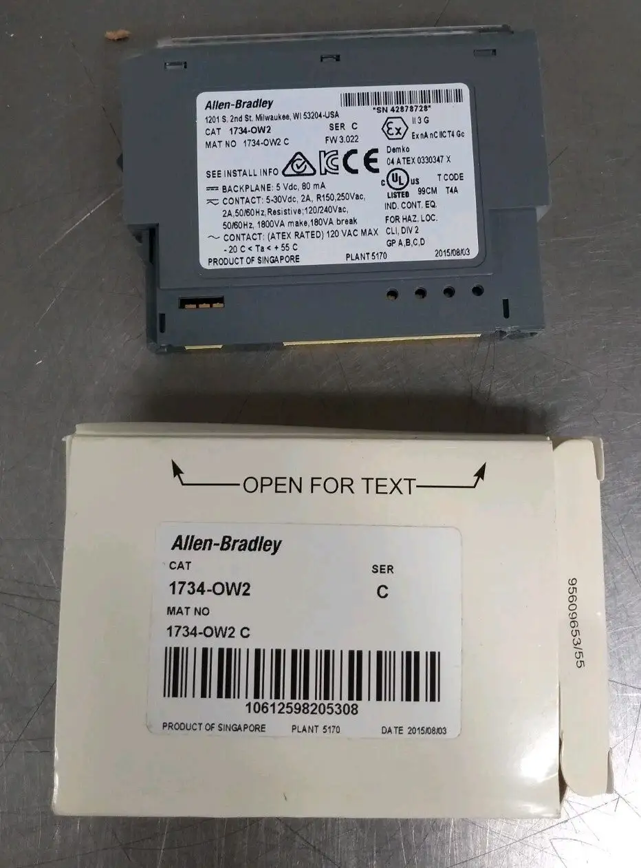 Allen Bradley 1734-OW2 /C Digital Output Point Loc4D48
