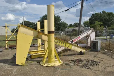 GAFFEY 1.5 TON JIB CRANE Cranes, Jib | Rock Solid Tools (1)
