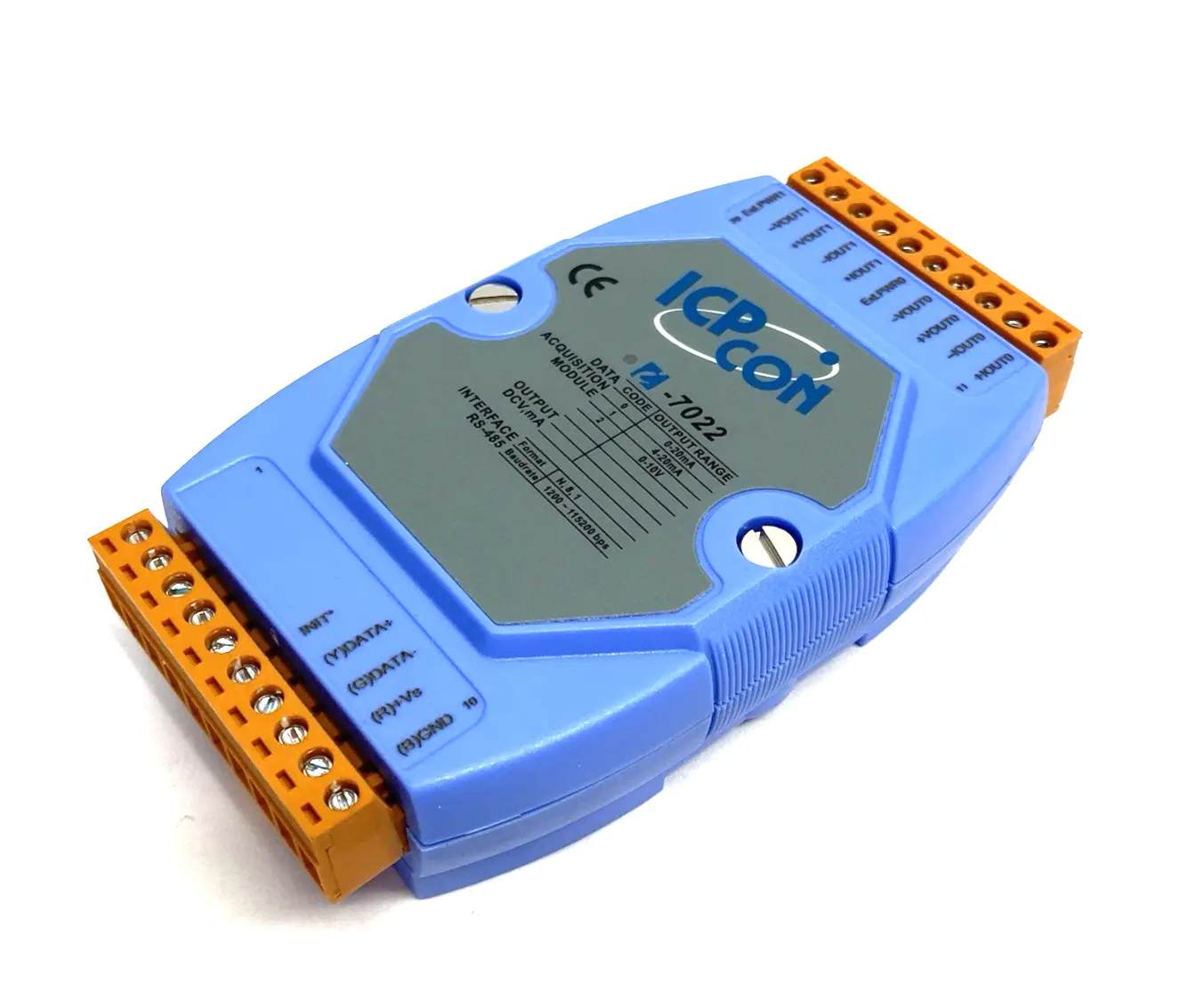 USED ICP DAS 2-CHANNEL 12-BIT ANALOG OUTPUT DATA ACQUISITION MODULE