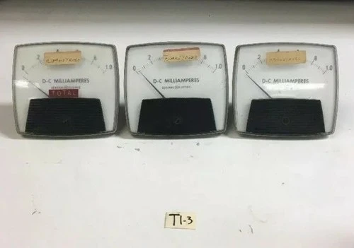 Used GE D-C Milliamperes Meters - Misc Indiana US | J&J Industrial Supply #547692