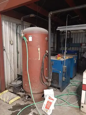 USED GARDNER DENVER ROTARY SCREW COMPRESSOR PACKAGE