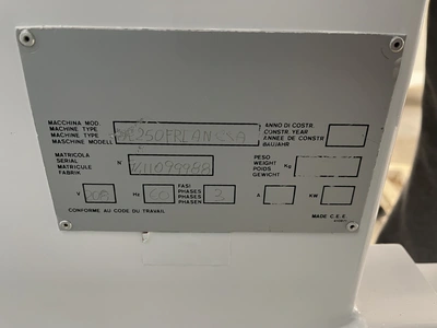 USED ESMACH ISE250