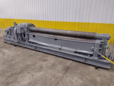 10' X 1/4" WEBB MODEL #6L INITIAL PINCH 3 ROLL PLATE ROLL