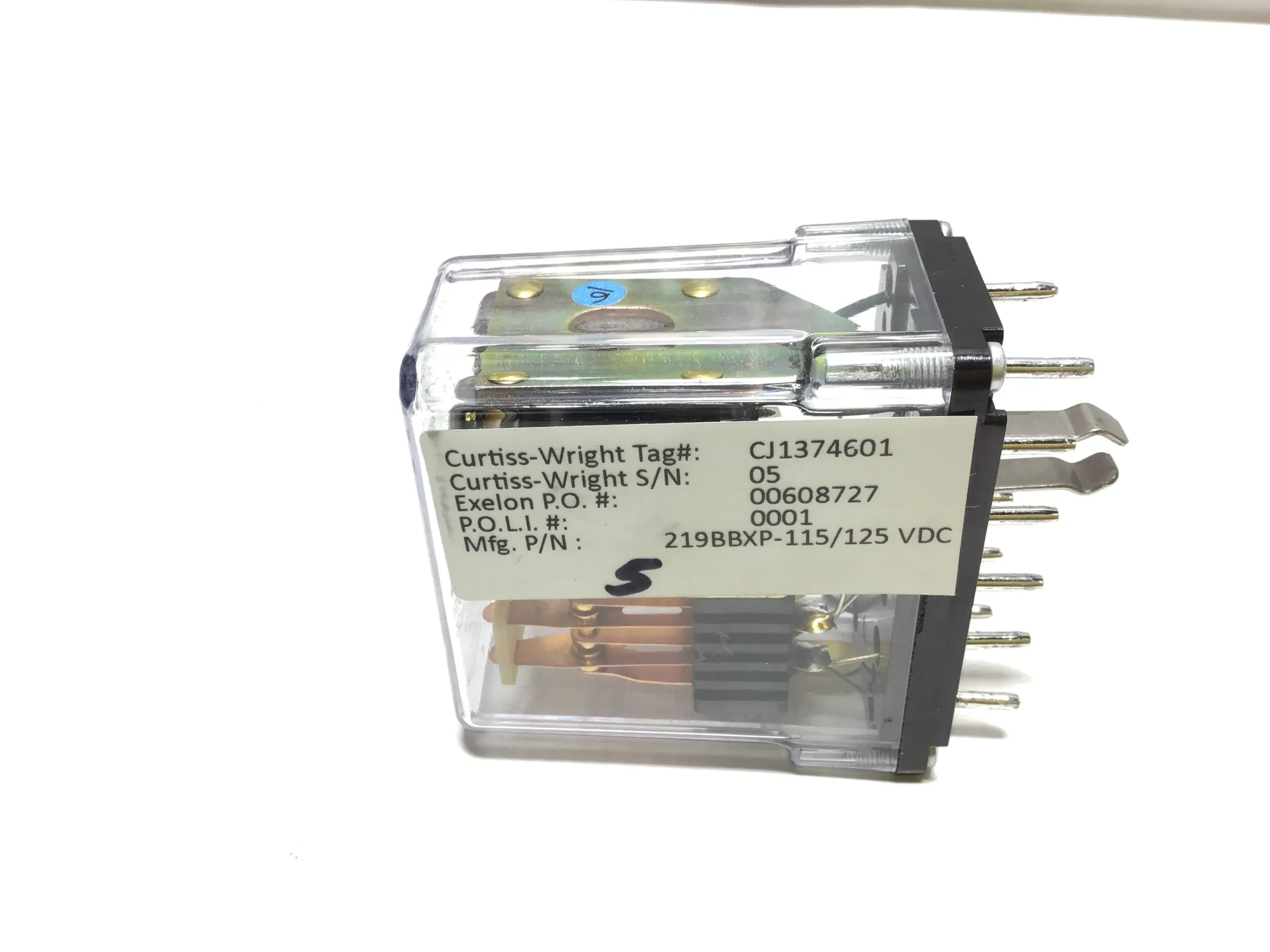 Struthers-Dunn 219BBXP Relays & Control 115-125VDC