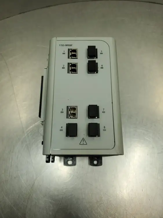 Used Allen-Bradley 1783-MX08F Ser A Stratix 8000 EtherNet Managed Switch Network Switches South Carolina US | Palmetto Automation #1505463
