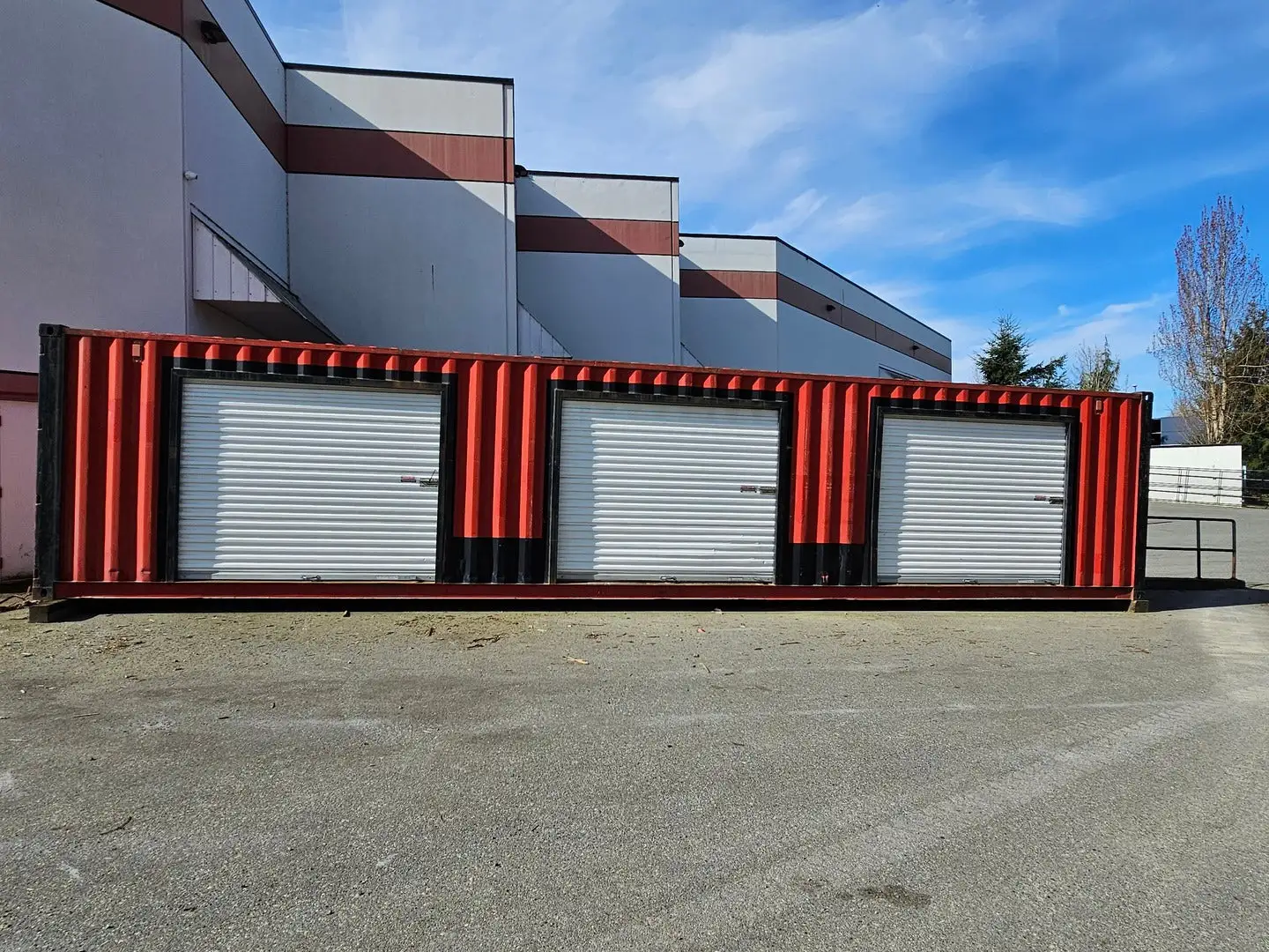 40ft Shipping Container w/ 3 Roll-up Door CX04-40KL