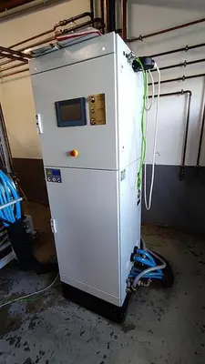 USED 2019 GRIMM INDUCTIVE HARDENING MACHINE FOR BOLTS M8 AND M10
