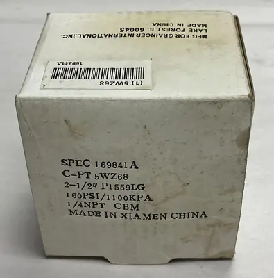 New | in-Stock GRAINGER 5WZ68 Universal Pressure Meters Ohio US | Surplus Asset Holdings #1226032