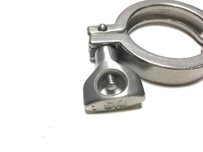 Tri-Clamp Single-Pin Fitting -Dairy/Winery/Brewery Stainless Steel (Set of 6)