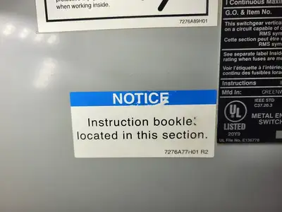 New | in-Stock 2014 EATON MMVS01N100Y Switchgears British Columbia CA | Lenmark #239504
