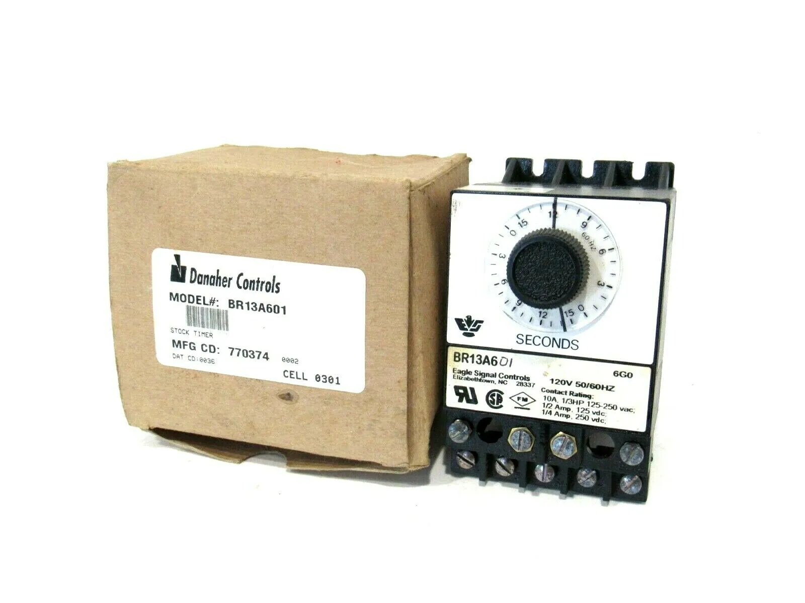 NEW DANAHER CONTROLS BR13A601 ELECTRIC RESET TIMER