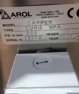 USED AROL EURO VPA
