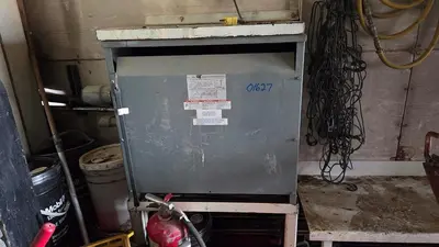 USED SQUARE D COMPANY 75 KVA TRANSFORMER